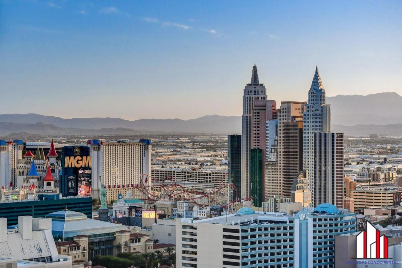 Mgm Signature-28-705 F1 Track & Strip View Balcony Las Vegas Exteriör bild