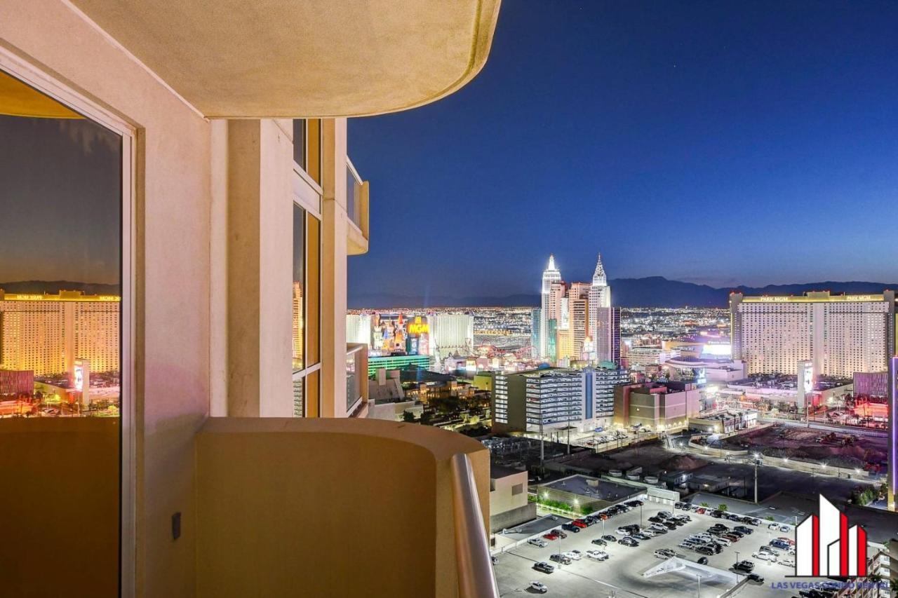 Mgm Signature-28-705 F1 Track & Strip View Balcony Las Vegas Exteriör bild