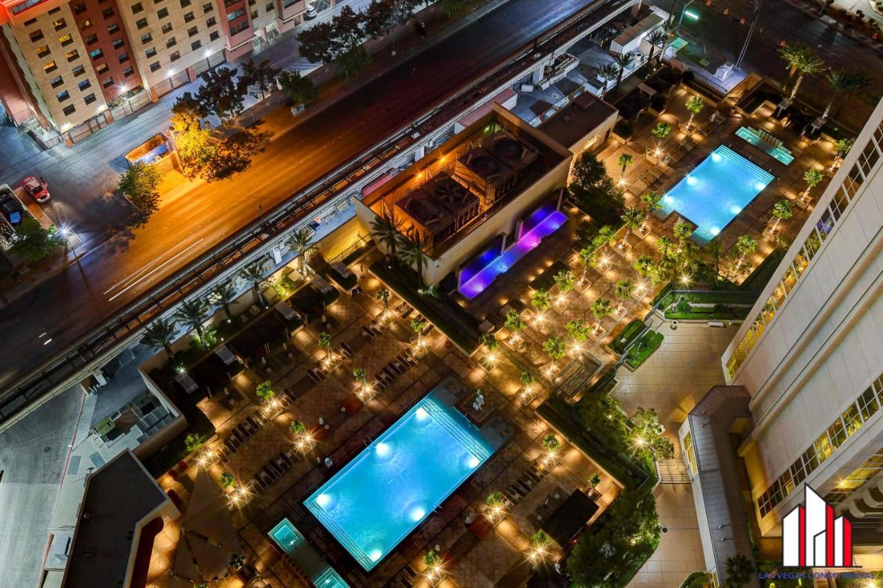 Mgm Signature-28-705 F1 Track & Strip View Balcony Las Vegas Exteriör bild