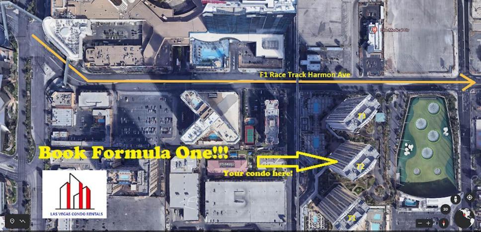 Mgm Signature-28-705 F1 Track & Strip View Balcony Las Vegas Exteriör bild